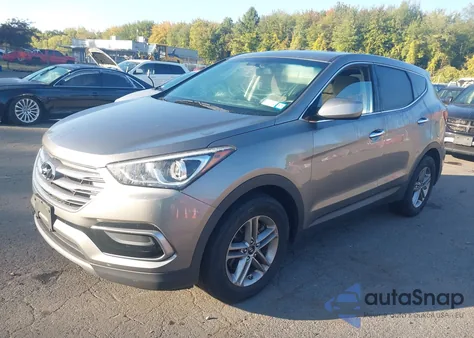 2017 Hyundai Santa Fe Sport 2.4L from USA, damaged, VIN 5XYZTDLBXHG441059